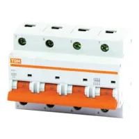 Автоматический выключатель TDM ВА47-100 4P 100А (D) 10кА, SQ0207-0044