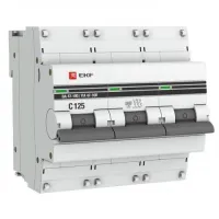 Автоматический выключатель EKF PROxima 3P 16А (C) 10кА, mcb47100-3-16C-pro