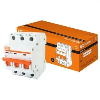 Автоматический выключатель TDM ВА47-29 3P 10А (C) 4.5кА, SQ0206-0107