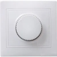 Светорегулятор поворотный IEK КВАРТА, 400 Вт, белый, EDK10-K01-03-DM