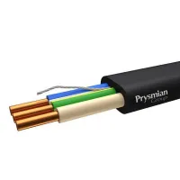 Силовой медный кабель ВВГнг(А)-LS 3х1.5 корд (бухта) 0.66кВ (м), РЭК-PRYSMIAN