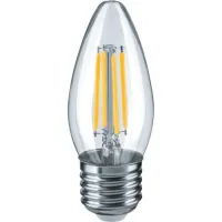 Лампа филаментная светодиодная Navigator свеча NLL-F-C35-6-230-2.7K-E27, 14007