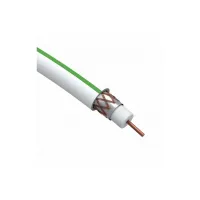 SAT 703 B, Cu/(оплётка Cu 75%), 75 Ом (бухта 10м), кабель белый ЭРА 