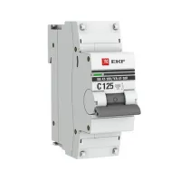 Автоматический выключатель EKF PROxima 1P 63А (D) 10кА, mcb47100-1-63D-pro