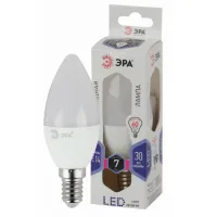 Лампа светодиодная Эра свеча B35-7W-860-E14 560лм, Б0031400