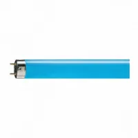 Цветная люминесцентная лампа SYLVANIA T8 F 58W/BLUE G13, 1500 mm, синяя, 0002571