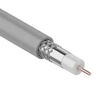 RG-8X (50 Ом), CCS/Al/A 75 % (бухта 100 м) кабель серый REXANT