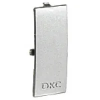 Накладка на стык крышек DKC 60 мм серый металлик
