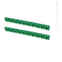 Маркер для кабеля наборный сечением 6мм2 символ "5" зеленый  SQ0534-0051 TDM  (100шт.)