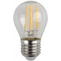 Лампа филаментная светодиодная Эра G45 (Шар) F-LED Р45-5Вт 840-E27, Б0019009