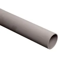Труба ПВХ 40мм жесткая гладкая легкая серая (L=2м) DKC 62940 (кратно 2)