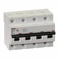 Автоматический выключатель КЭАЗ ВА47-100 4P 80А (D) 10кА, 218969