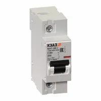 Автоматический выключатель КЭАЗ ВА47-100 1P 80А (C) 10кА, 141620