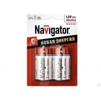 Батарейка Navigator NBT-NE-LR14-BP2 94 754 (кратно 2)