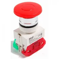 Кнопочный выключатель Dekraft ВК22-AEA-RED 25024DEK