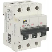 Автоматический выключатель IEK ARMAT 3P 32А (C) 10кА, AR-M10N-3-C032