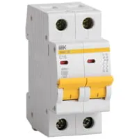 Автоматический выключатель IEK ВА47-29 2P 20А (B) 4.5кА, MVA20-2-020-B