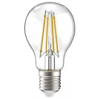 Лампа филаментная светодиодная IEK A60 9Вт шар 4000К E27 230В, LLF-A60-9-230-40-E27-CL
