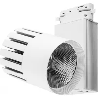 Светодиодный светильник Feron AL105 трековый однофазный на шинопровод 30W 4000K, 35 градусов, белый, 29693