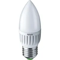 Лампа светодиодная Navigator свеча NLL-P-C37-5-230-4K-E27-FR, 94483