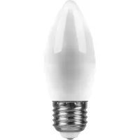Лампа светодиодная Feron свеча LB-570 E27 9W 2700K, 25936