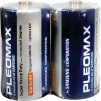 Батарейка Pleomax R20 (кратно 24)