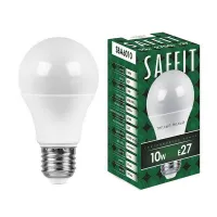 Лампа светодиодная Feron A60 SAFFIT SBA6010 Шар E27 10W 2700K, 55004