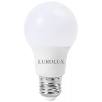 Лампа светодиодная Eurolux A60 7W-230-2,7K-E27, 76/2/11