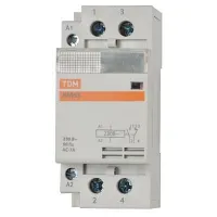 Модульный контактор TDM Electric КМ63/2 1НО+1НЗ 25А 230В AC, SQ0213-0007