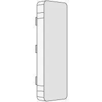 Заглушка DKC LAN 120x80, для кабель-канала серии In-liner, цвет белый