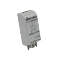 Модуль индикации и защиты Finder зеленый светодиод + варистор (стандартная полярность) 6-24V AC/DC