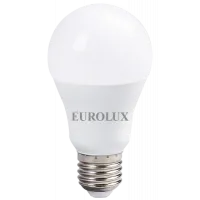 Лампа светодиодная Eurolux A60 15W-230-2,7K-E27, 76/2/19