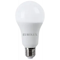 Лампа светодиодная Eurolux A60 20W-230-2,7K-E27, 76/2/21