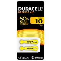 Батарейка для слуховых аппаратов Duracell ZA10-6BL (упаковка 6 шт) 96091449