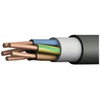 Силовой медный кабель ВВГнг(А)-FRLS (180) 5х4 ок огнестойкий ГОСТ, Конкорд