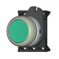 DKC ABHTR2 Кнопка плоская без фиксации,  зеленая