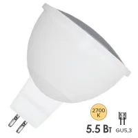 Лампа светодиодная Foton MR16 5.5W 4200K 12V GU5.3 510Lm, 606846