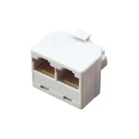 Переходник сетевой LAN, (штекер 8Р8С (Rj-45) -2 гнезда 8Р8С (Rj-45)) (пакет)  PROconnect