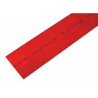 Термоусаживаемая трубка  2.0 / 1.0 мм красная (200 м/бухта) Rexant