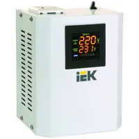 Стабилизатор IEK однофазный 0,5кВа релейный навесной Boiler 0,5 кВА 