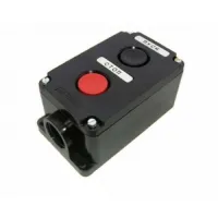 Кнопочный пост ПКЕ TDM 212-2 У3, красная и черная кнопки, IP40 SQ0742-0003