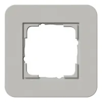 Рамка 1 пост Gira E3, серый, 0211412