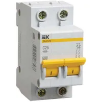 Автоматический выключатель IEK ВА47-29 2P 50А (C) 4.5кА, MVA20-2-050-C