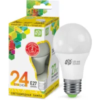 Лампа светодиодная ASD A60 24Вт 230В  Е27 3000К 2160Лм, 4690612014265