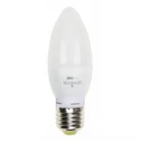 Лампа светодиодная Jazzway свеча PLED-ECO-C37 5Вт 3000K 400Lm E27, 2855312A
