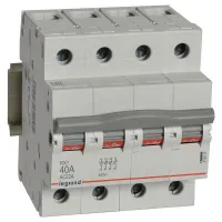 Рубильник модульный Legrand RX3 4П 40А выключатель-разъединитель