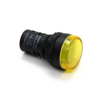 Лампа  AD-22DS(LED) матрица  D22мм желтый  230В-КЭАЗ
