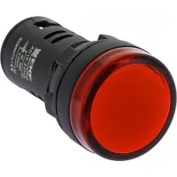 Лампа AD-22DS(LED) матрица D22мм красный   230В-КЭАЗ