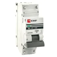 Автоматический выключатель EKF PROxima 1P 32А (D) 6кА, mcb4763-6-1-32D-pro