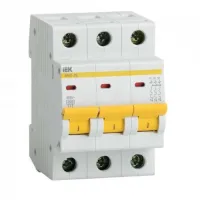 Автоматический выключатель IEK ВА47-29 3P 1А (C) 4.5кА, MVA20-3-001-C